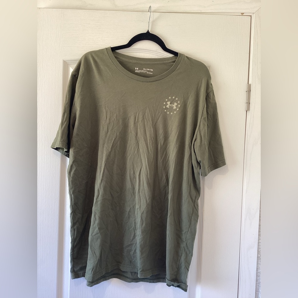 Under Armour Olive Green Men’s Short Sleeve Crew Tee